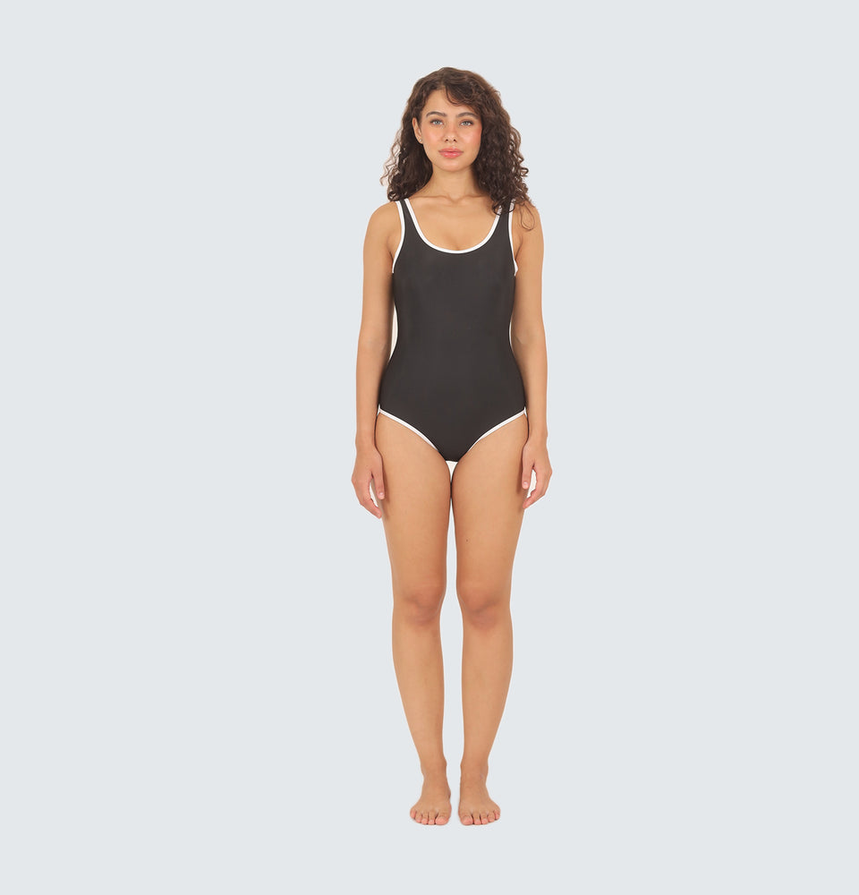 Clio One Piece in Black