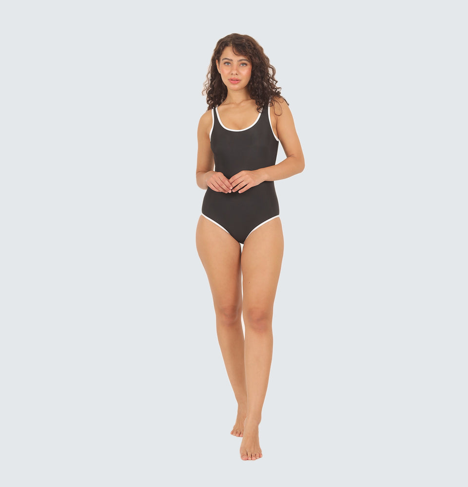 Clio One Piece in Black