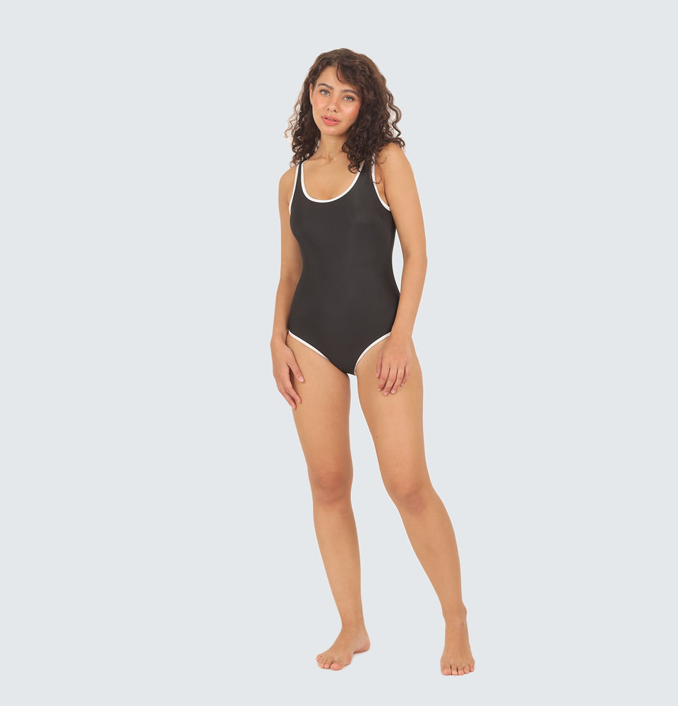 Clio One Piece in Black