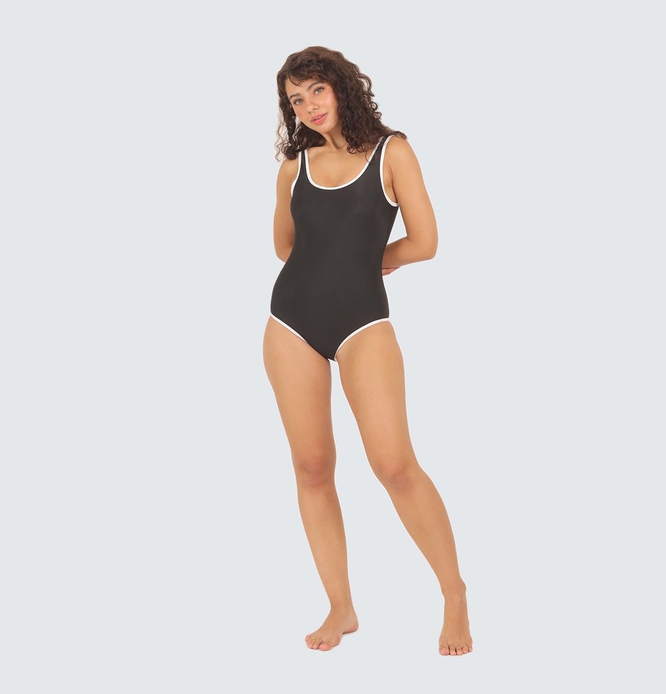 Clio One Piece in Black