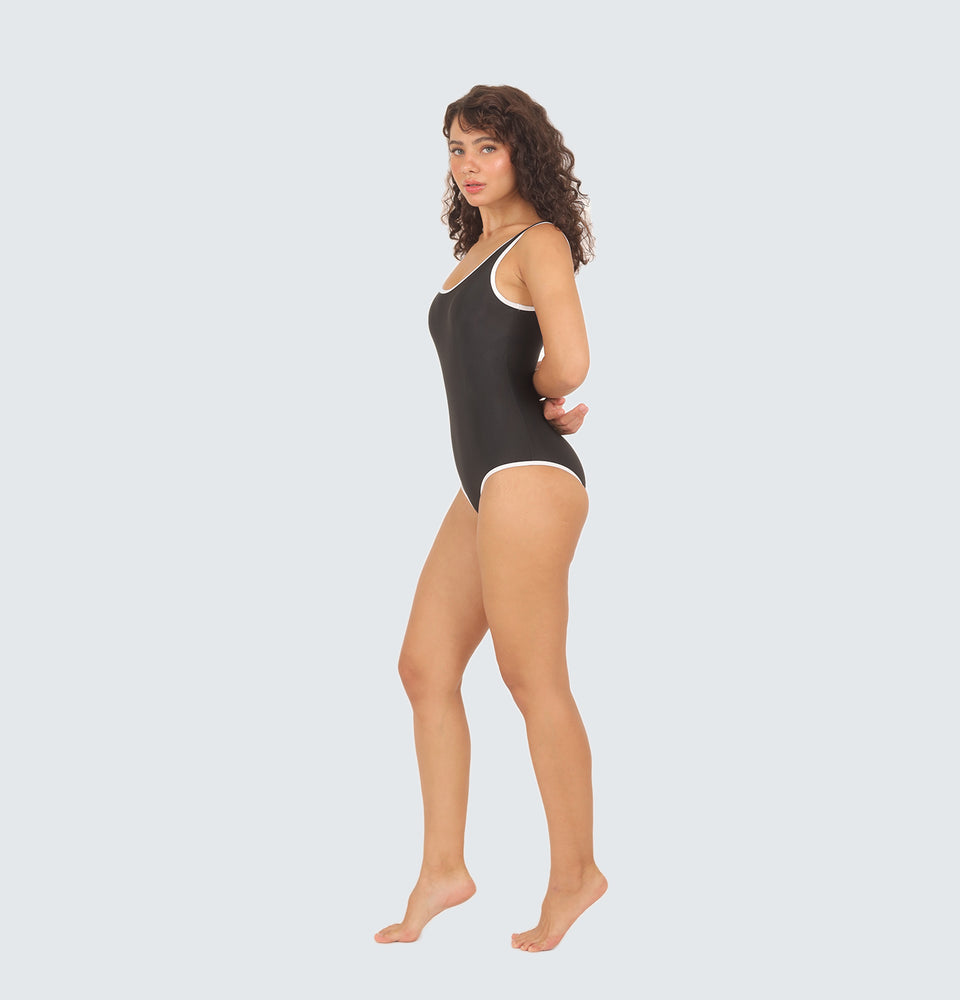 Clio One Piece in Black