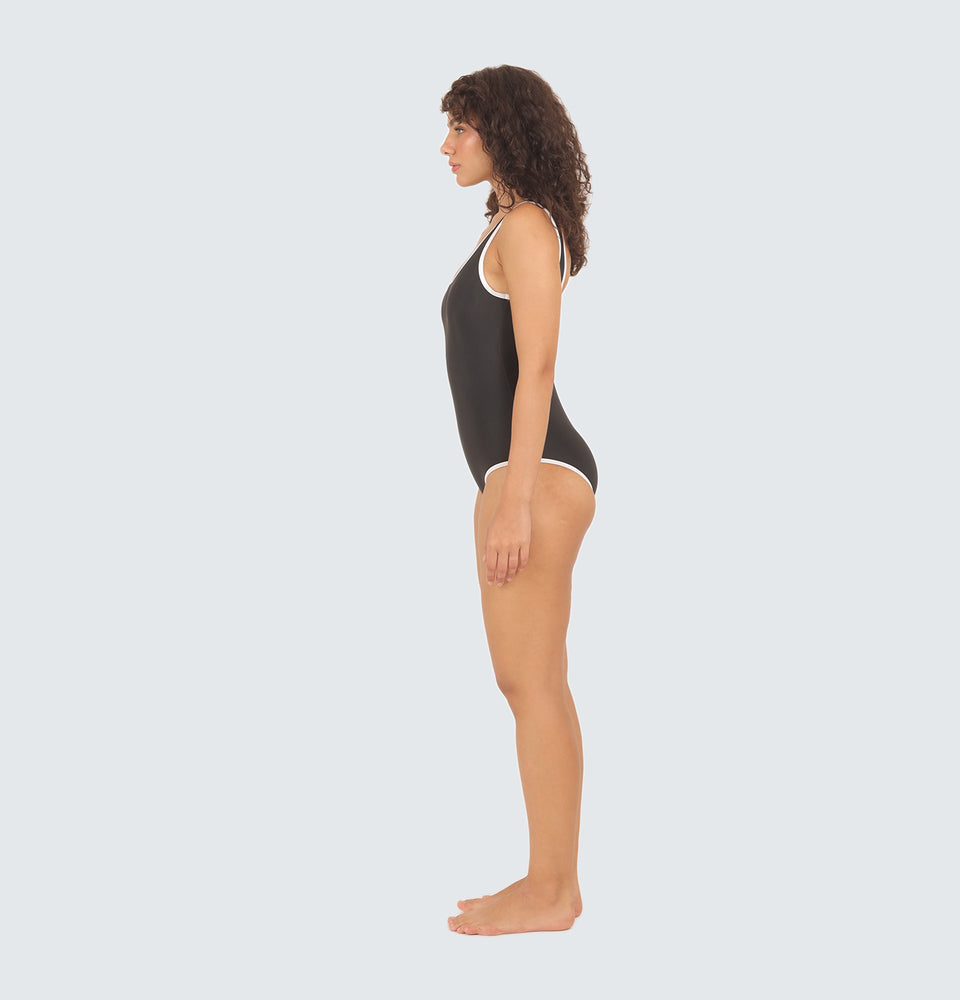Clio One Piece in Black