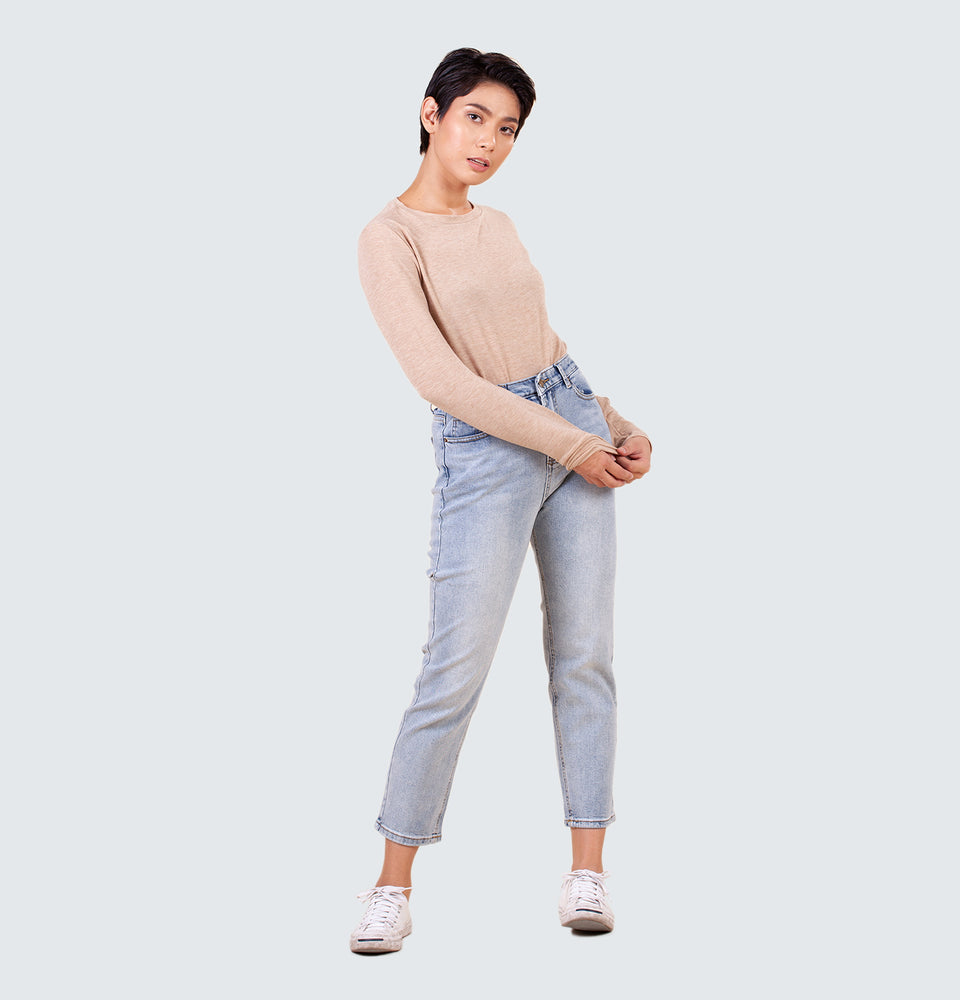 Amelia Relaxed Jeans - Mantou Clothing