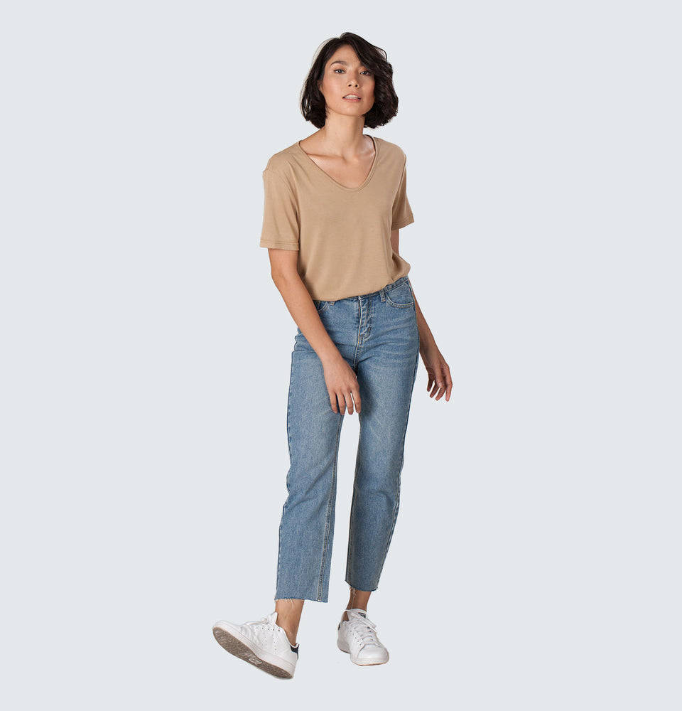 Shim-b Straight Leg Jeans - Mantou Clothing