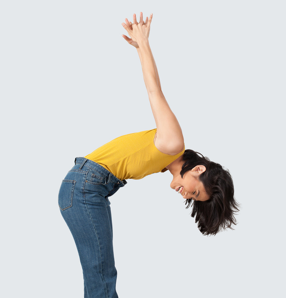 Hi-Rise Wide Leg Jeans - Mantou Clothing
