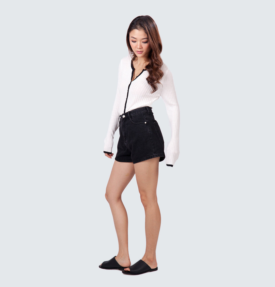 Slo  Ribbed Cardigan