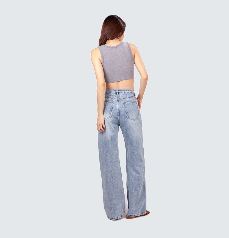 Lilian Ripped Full Length Jeans