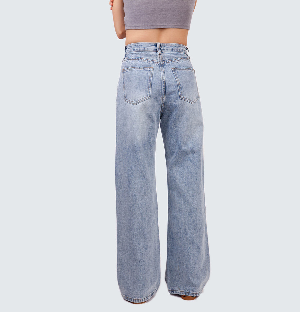 Lilian Ripped Full Length Jeans