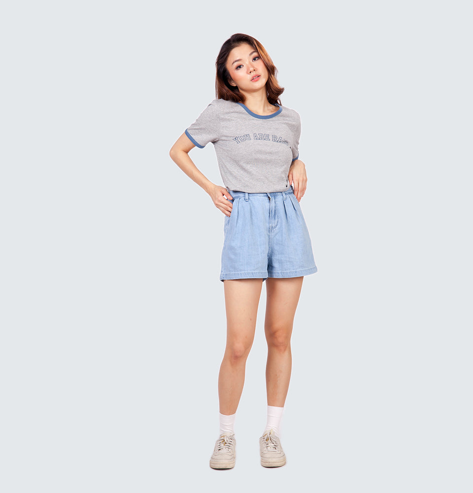 Dee soft denim shorts