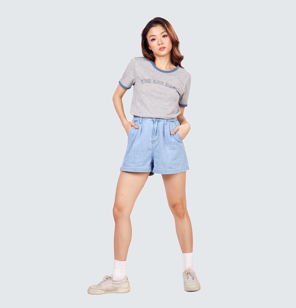 Dee soft denim shorts