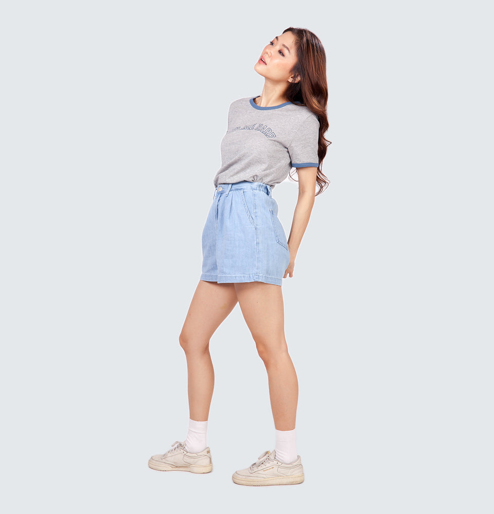 Dee soft denim shorts