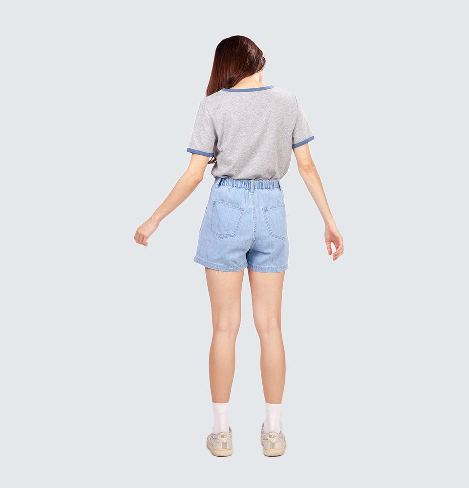 Dee soft denim shorts