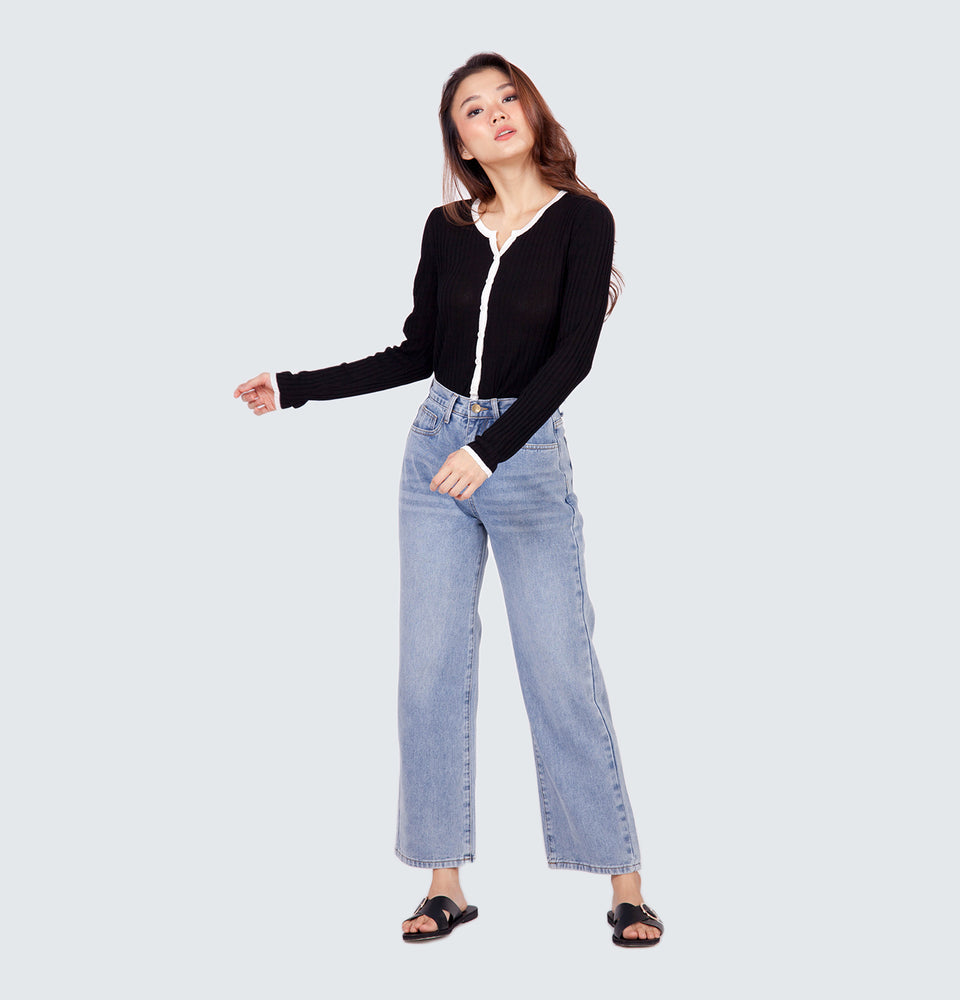 Slo  Ribbed Cardigan