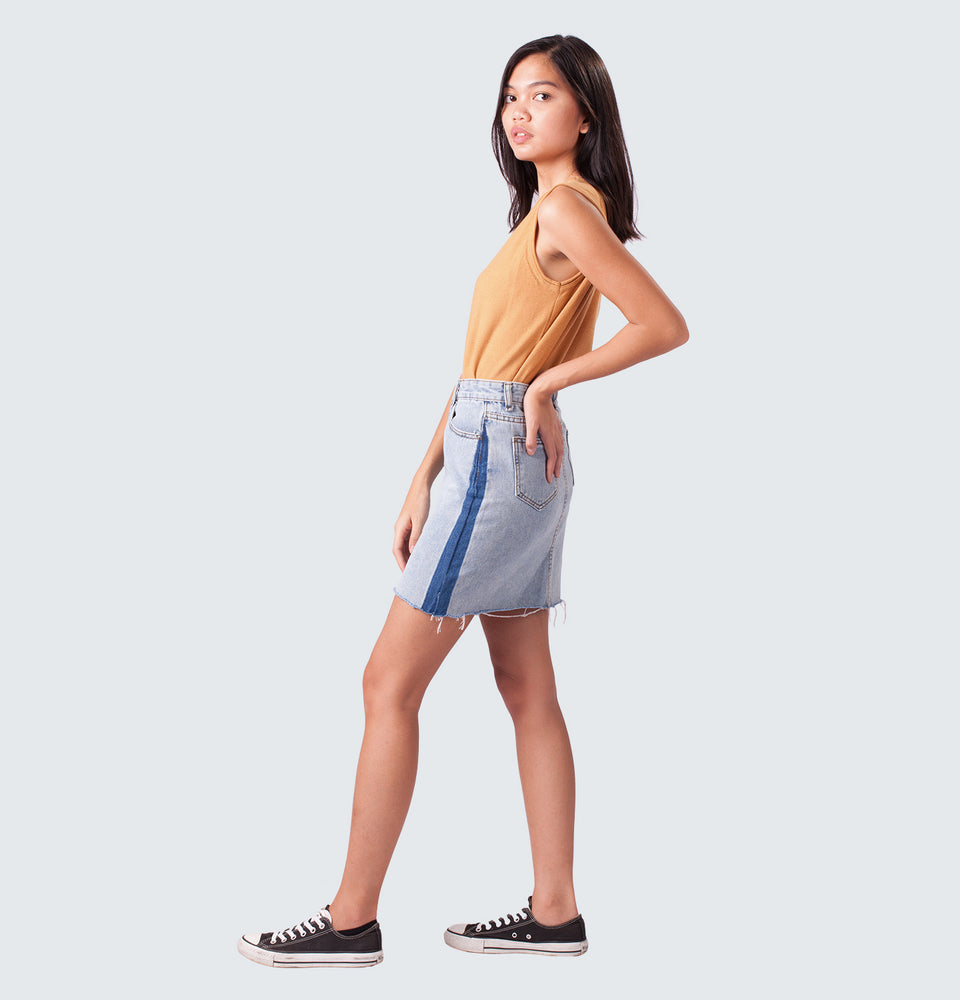 Panelled Skirt - Mantou Clothing
