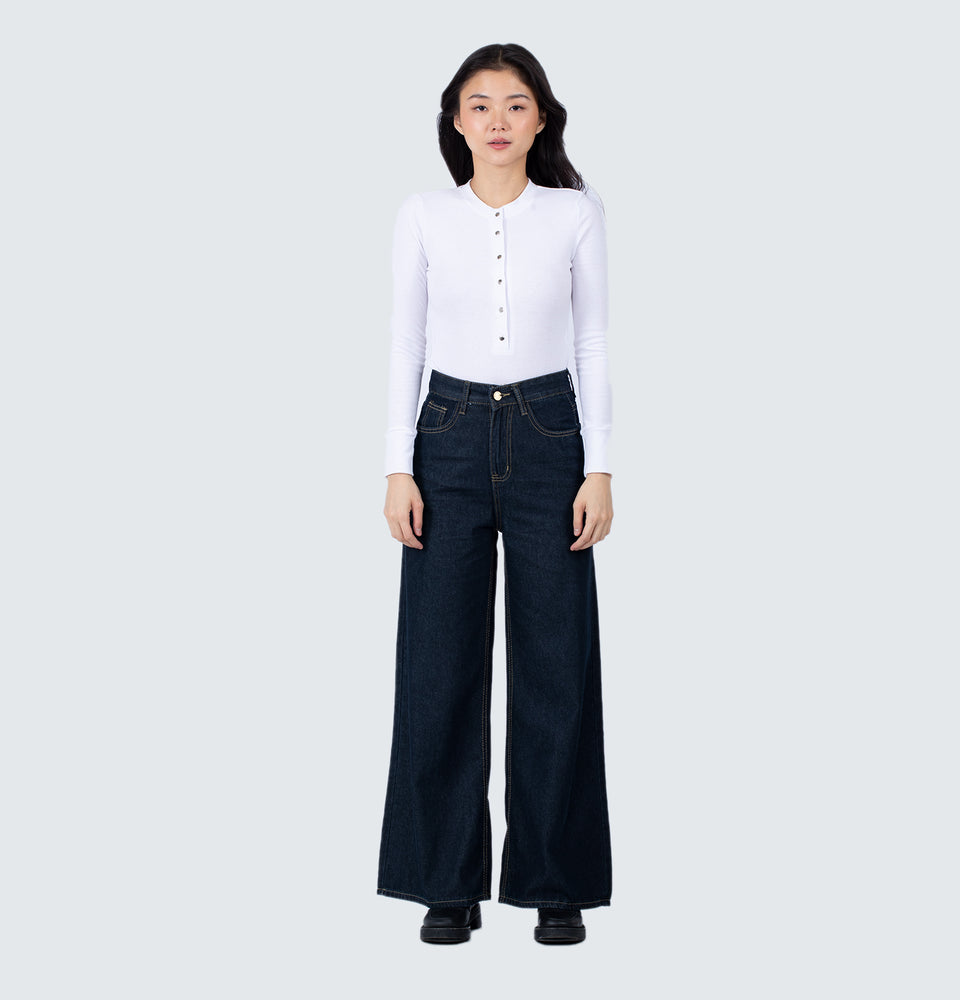 Clarra Baggy Wide Leg Jeans