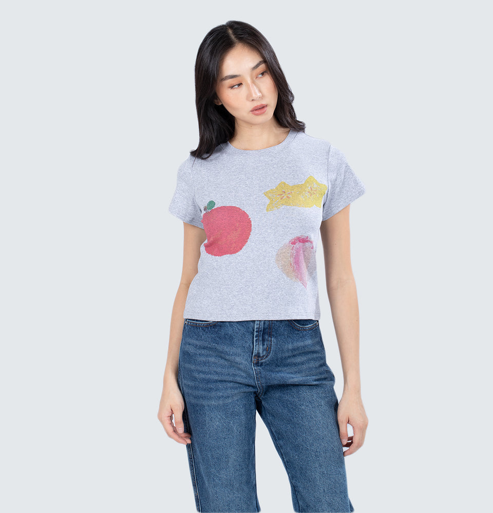 Calla T-shirt in Gray