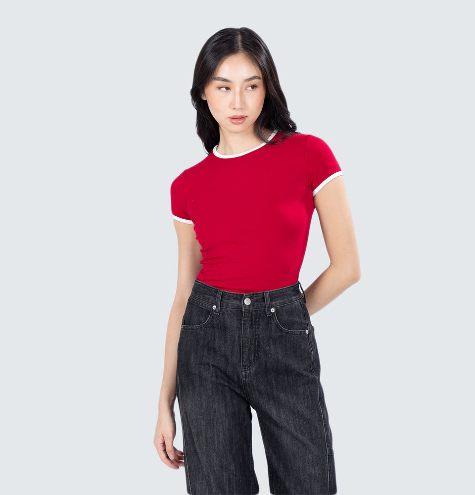 Kendal T-Shirt in Red