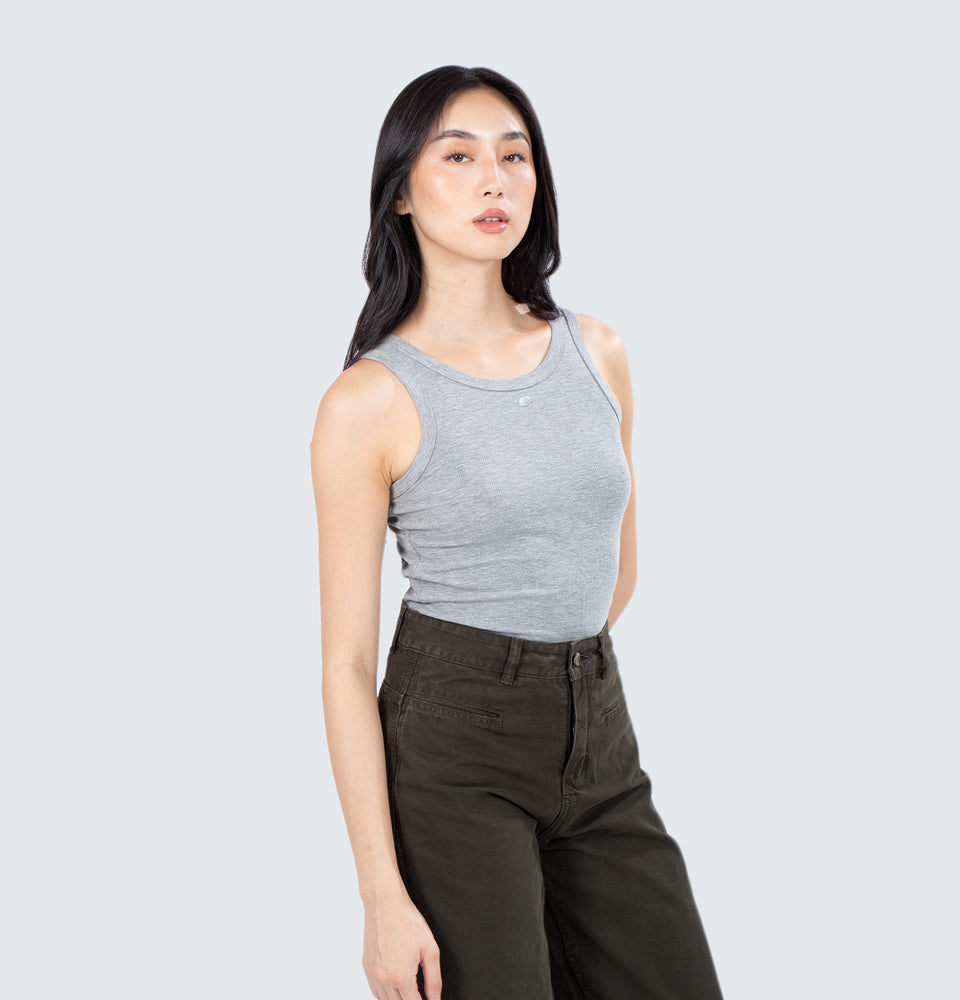 Abby Tank Top in Gray