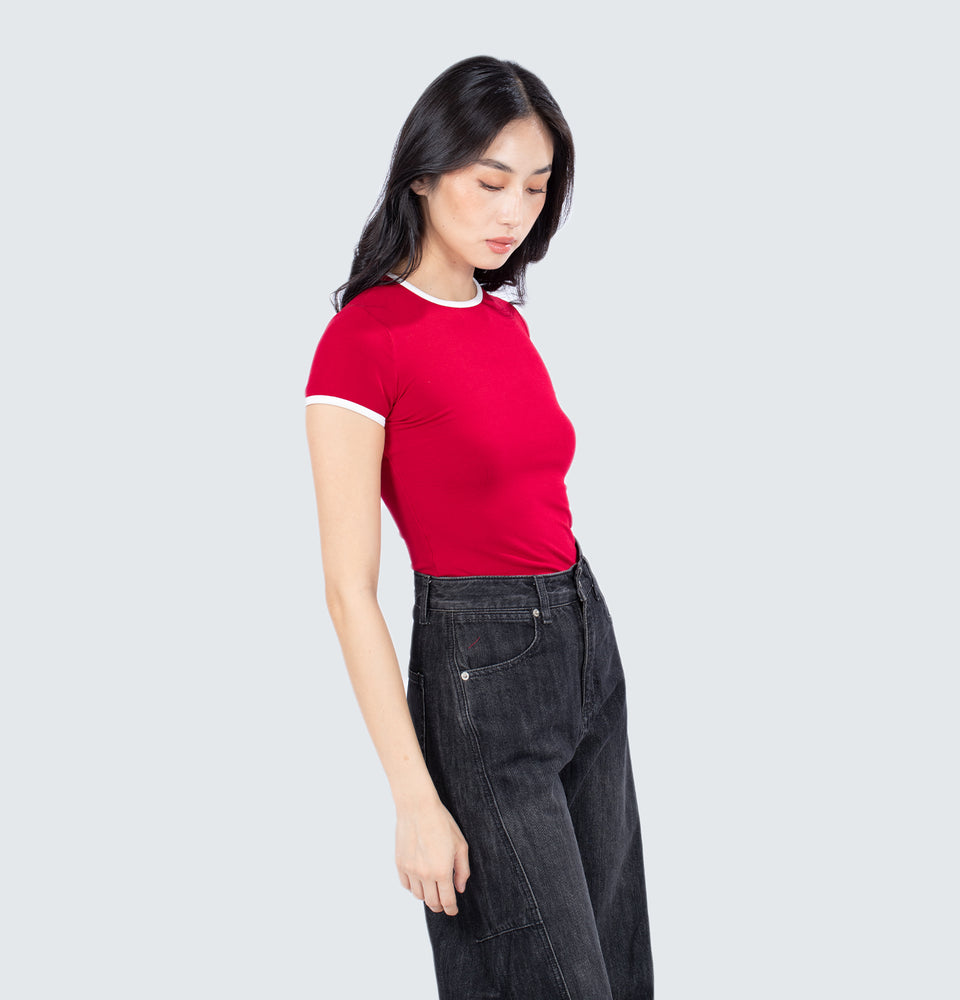Kendal T-Shirt in Red