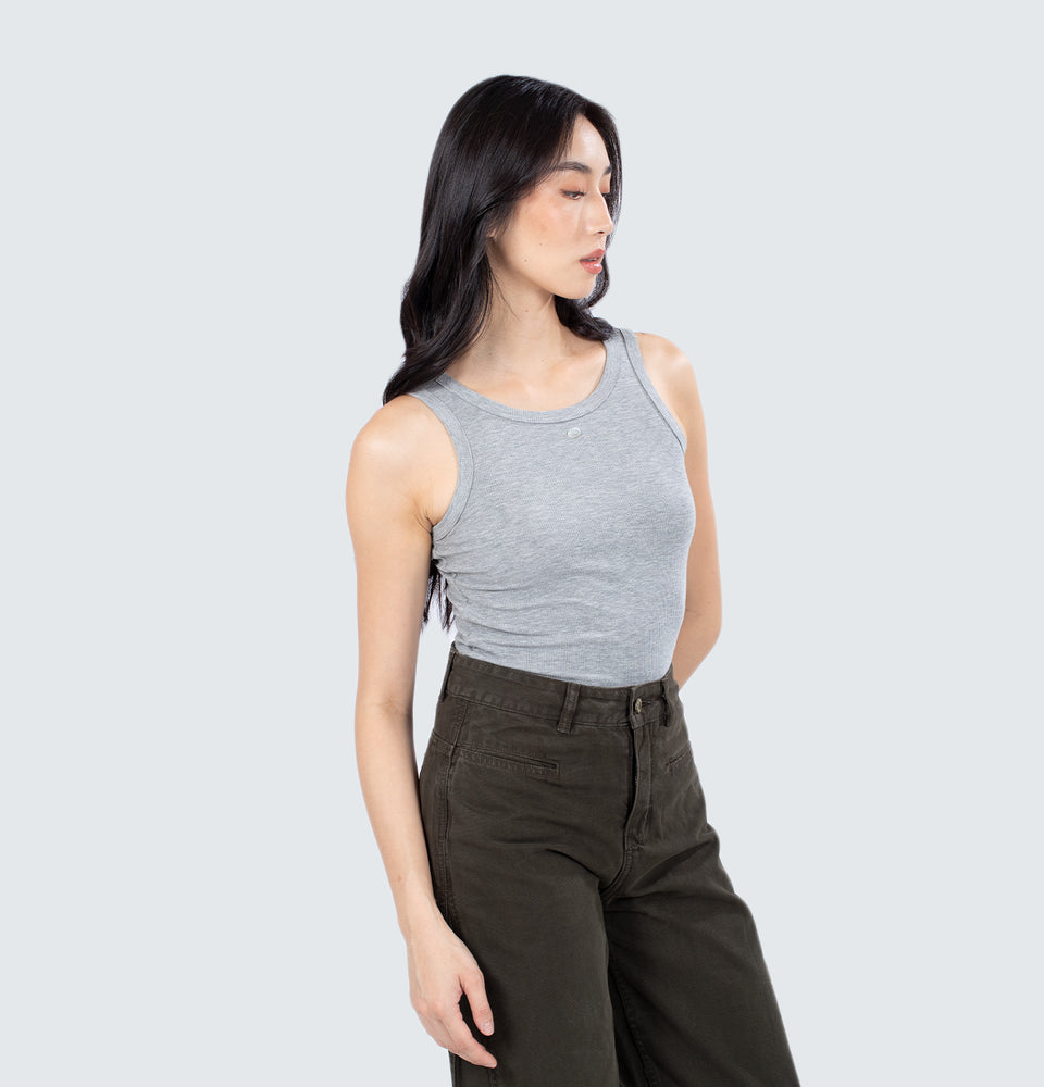 Abby Tank Top in Gray