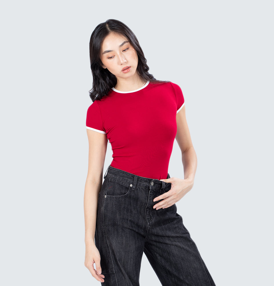 Kendal T-Shirt in Red