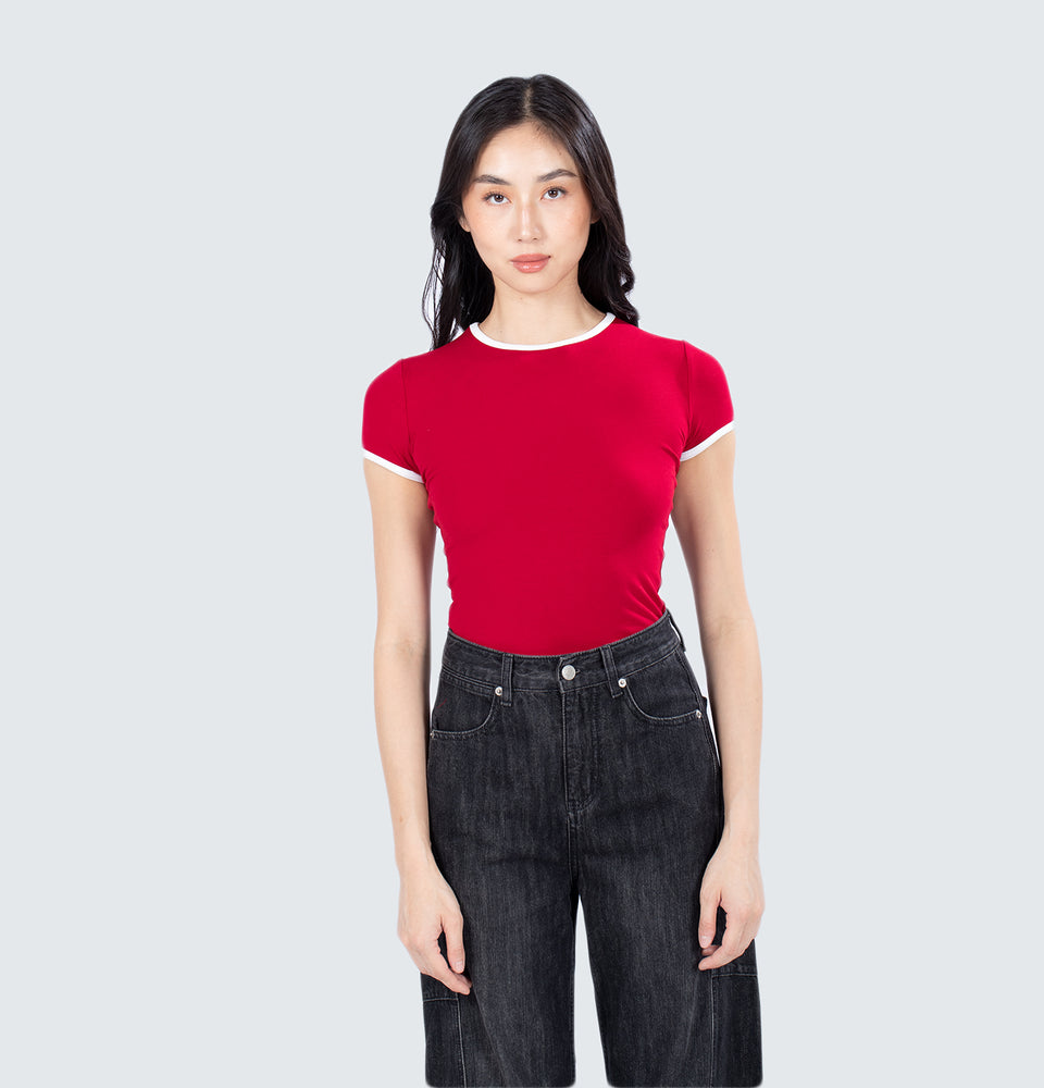 Kendal T-Shirt in Red