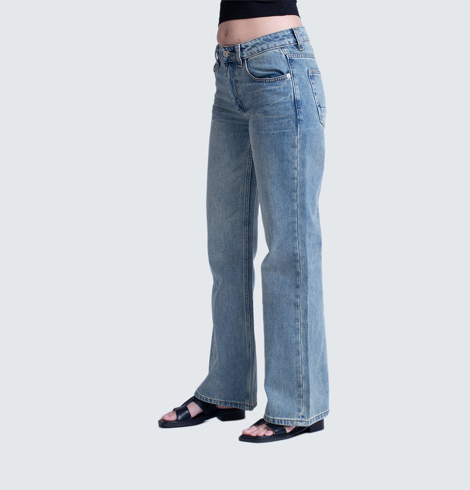 Etienne Low Rise Flare Jeans