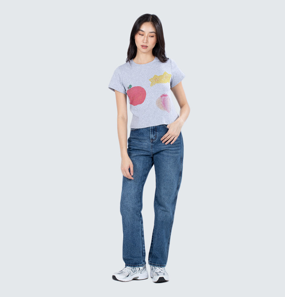 Calla T-shirt in Gray