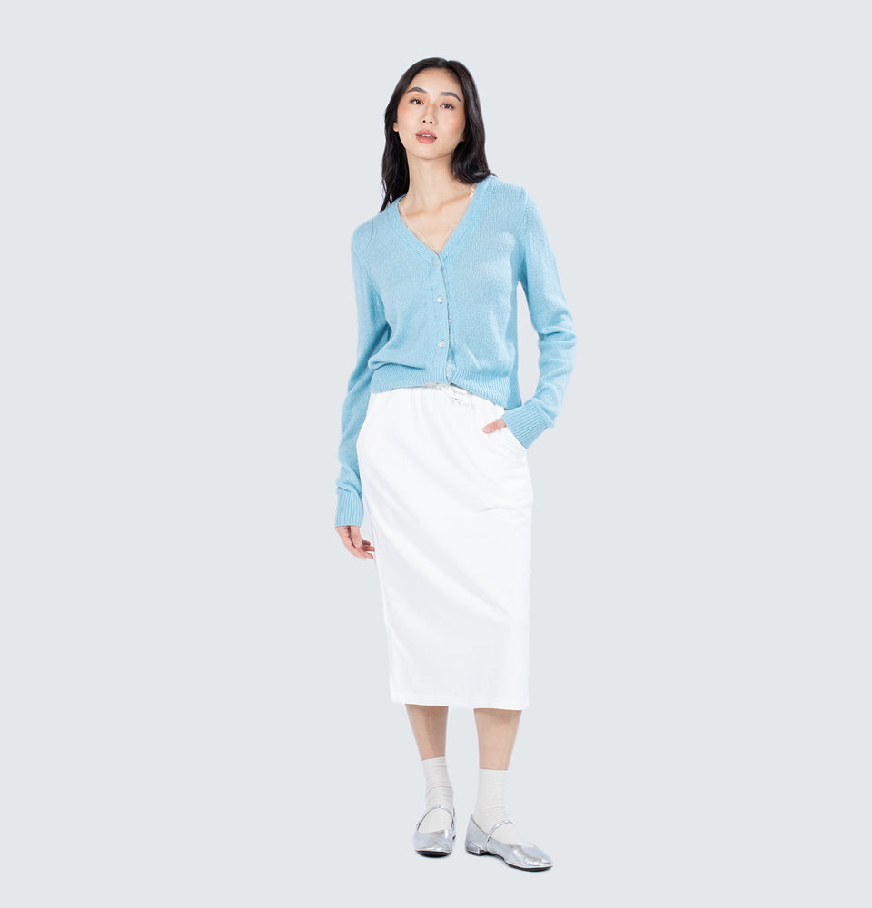 Misha Cardigan in Light Blue