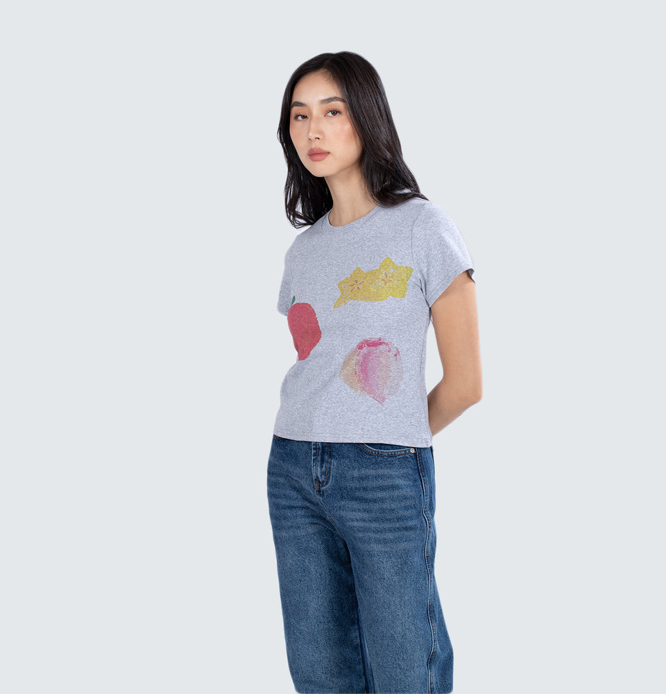 Calla T-shirt in Gray