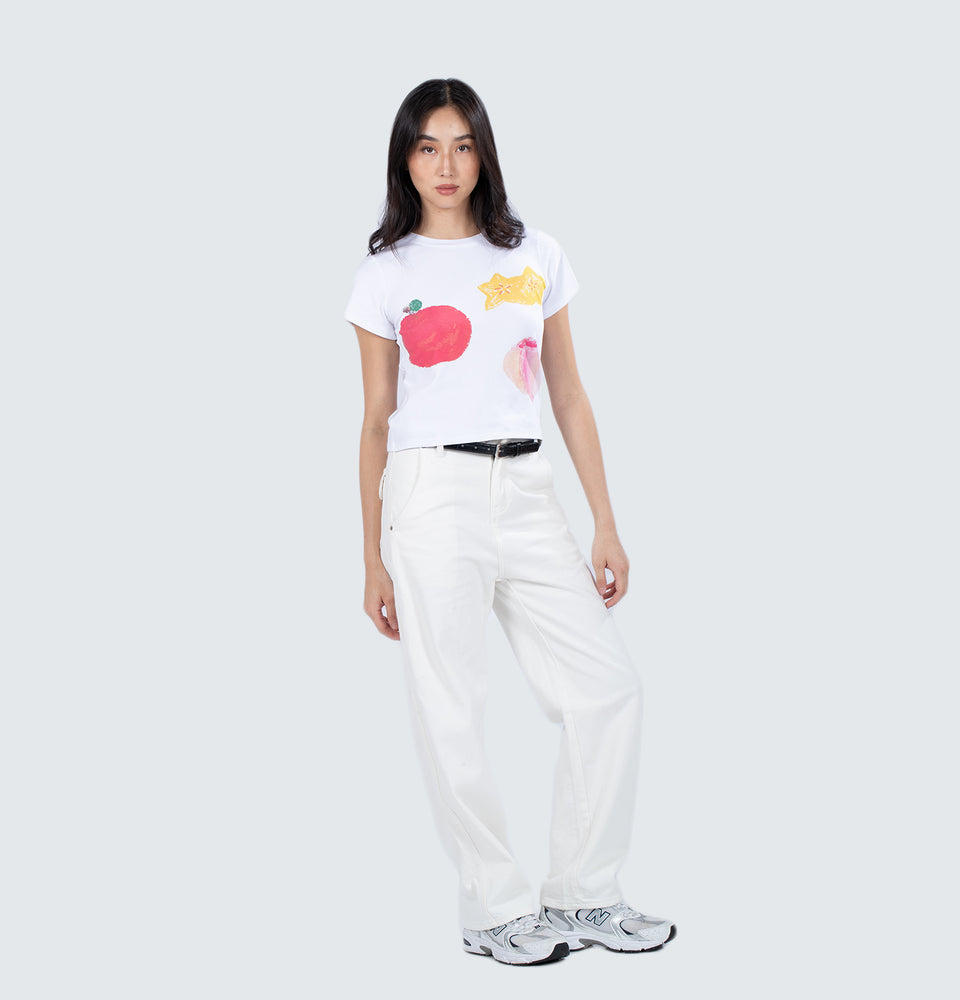 Calla T-shirt in White
