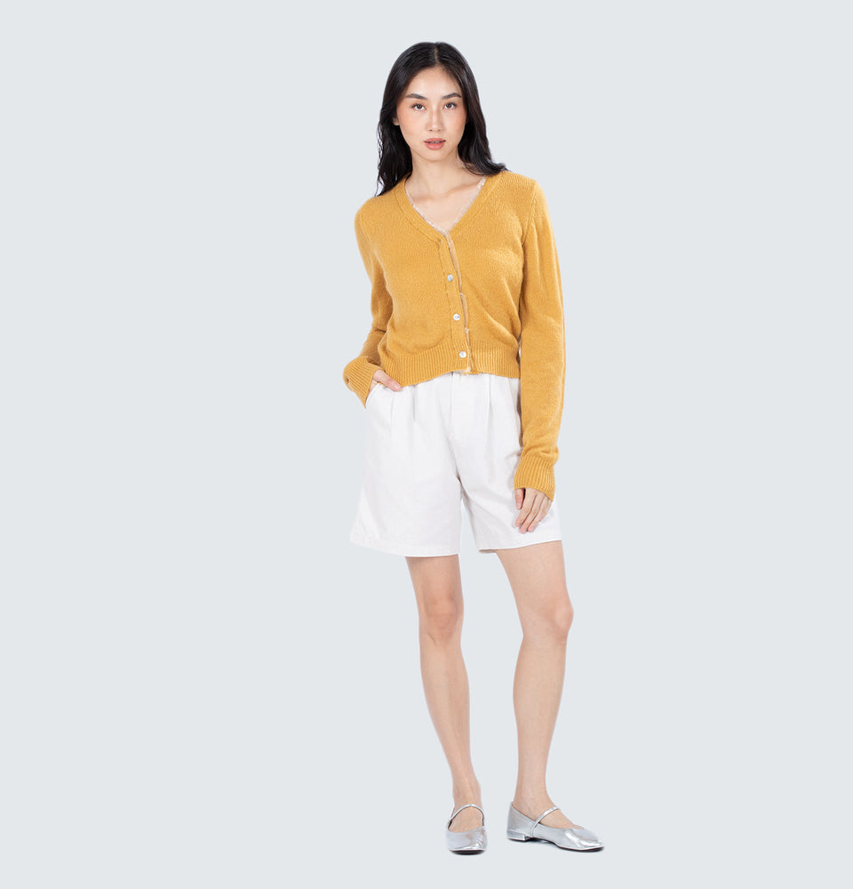 Misha Cardigan in Mustard