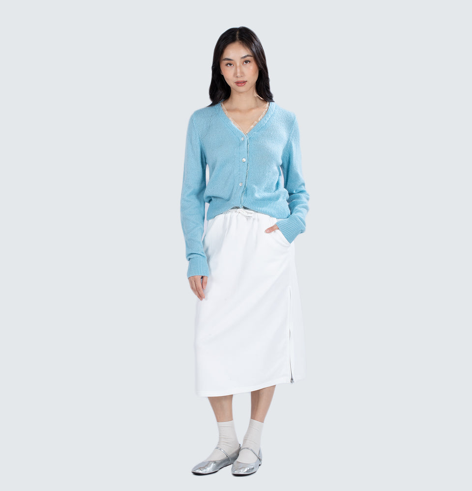 Misha Cardigan in Light Blue