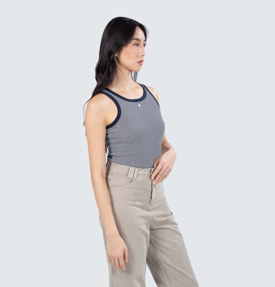Abby Tank Top in Stripes
