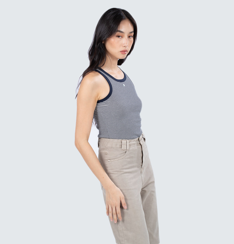 Abby Tank Top in Stripes