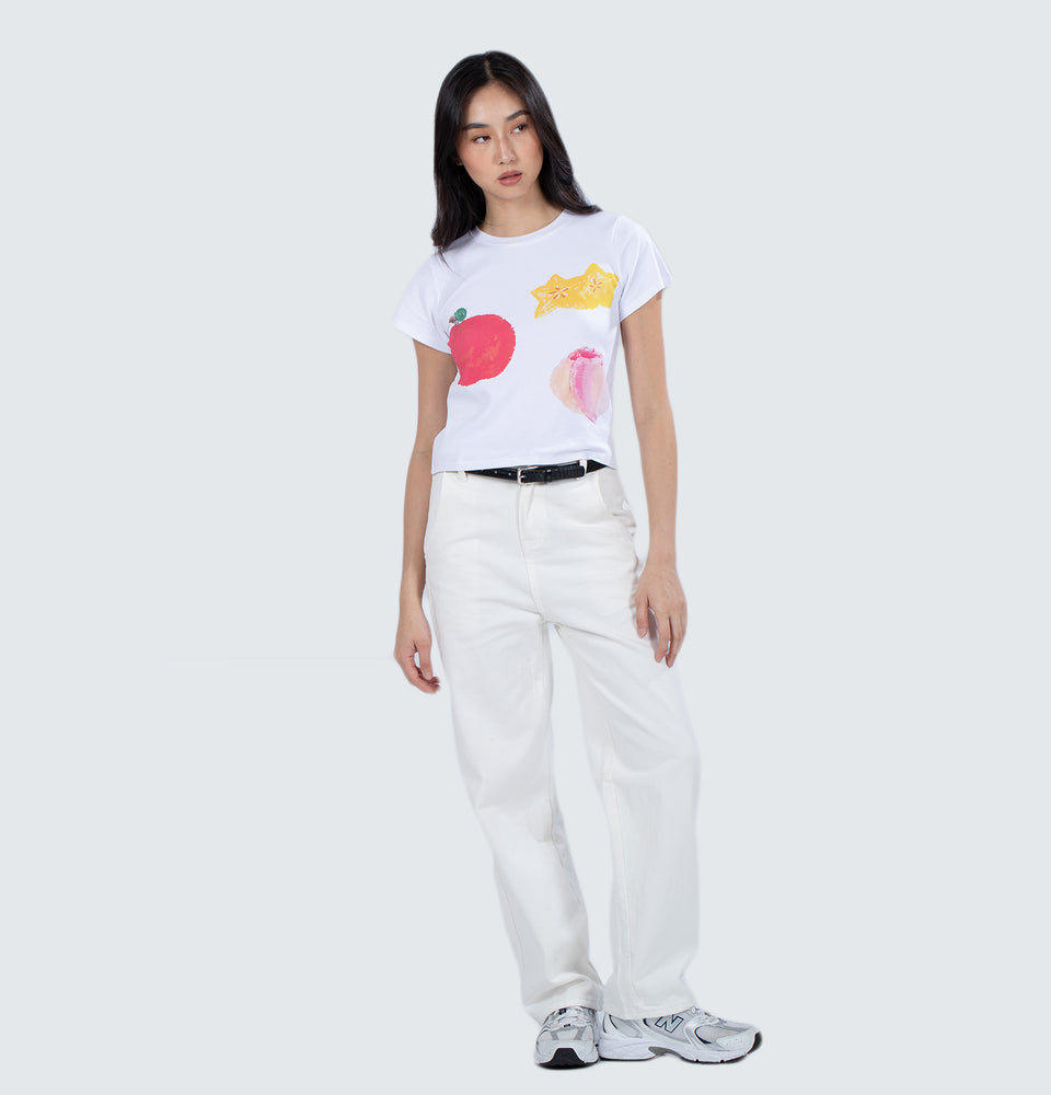 Calla T-shirt in White