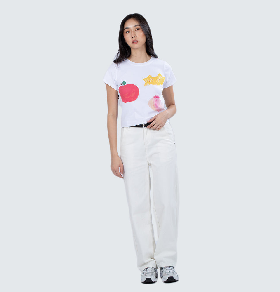 Calla T-shirt in White