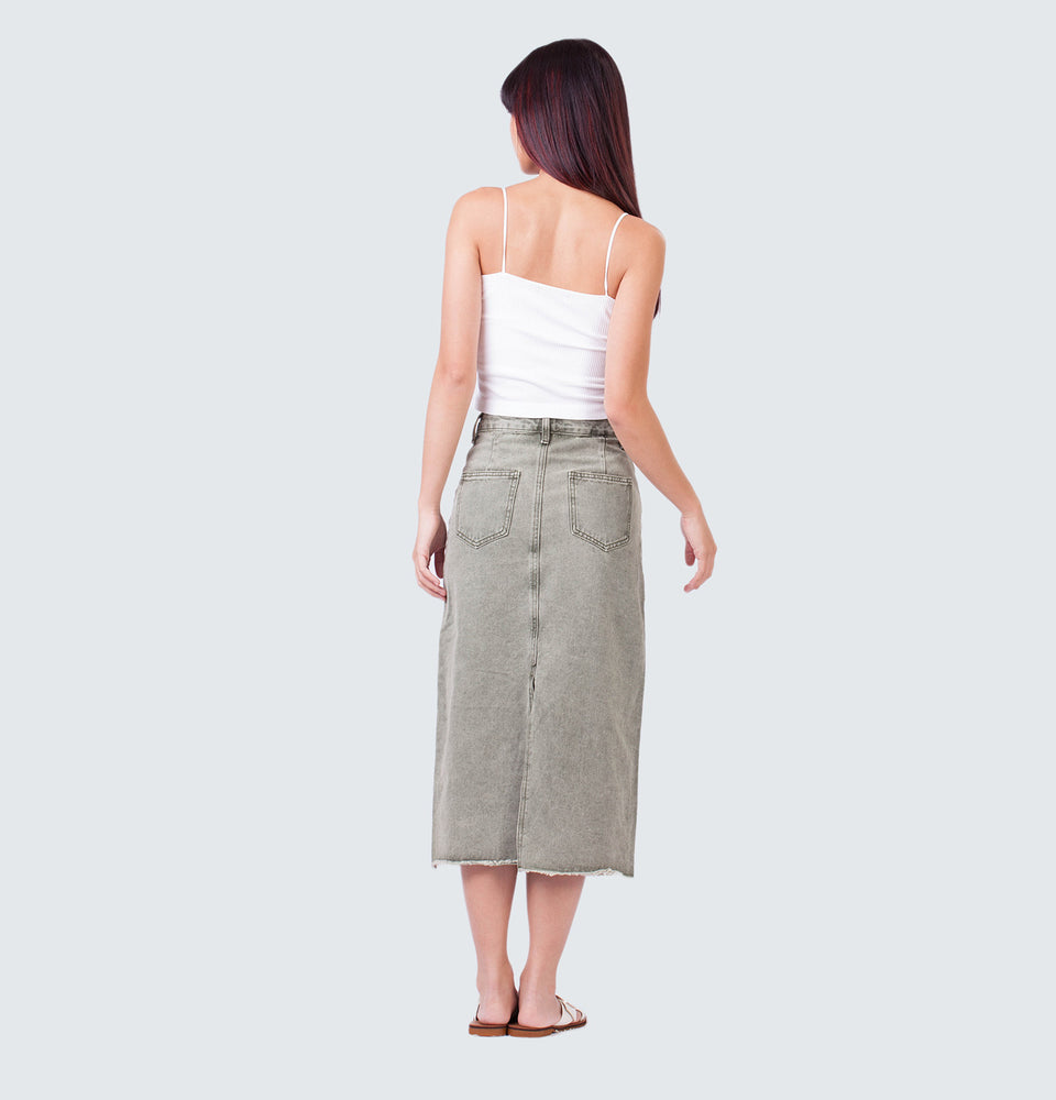 Brooke  Midi Denim Skirt
