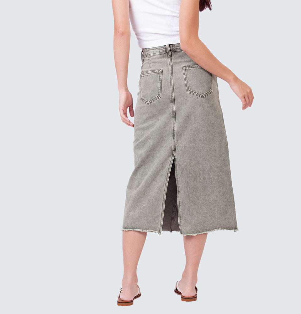 Brooke  Midi Denim Skirt