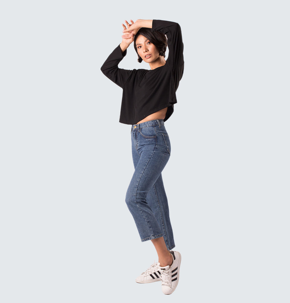 Cassy High Rise Jeans - Mantou Clothing