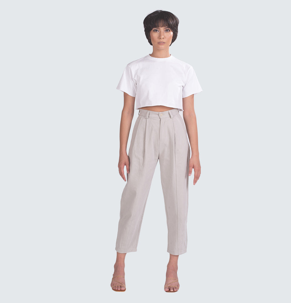Pleated Highwaisted Trousers