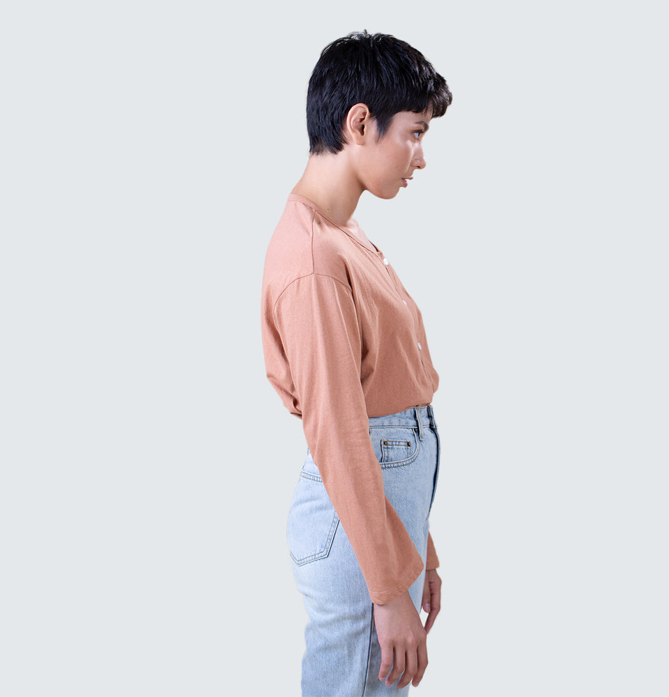 Jane Button Down Long Sleeves - Mantou Clothing