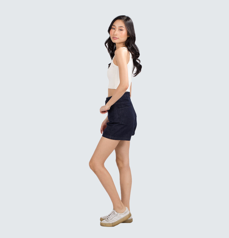 Yara Sleeveless Ribbed Crop Top