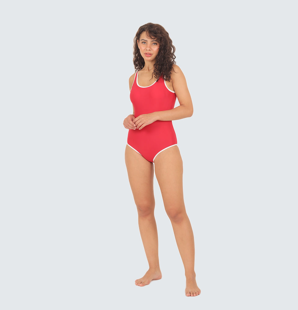 Clio One Piece in Red