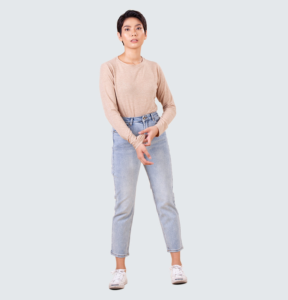 Amelia Relaxed Jeans - Mantou Clothing