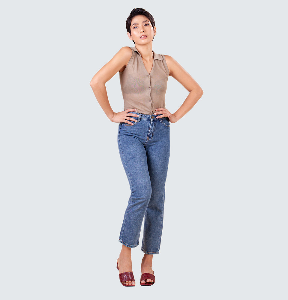 Jane High Rise Jeans - Mantou Clothing