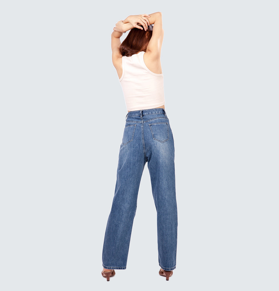 Annina High-Rise Wide-Leg Jeans