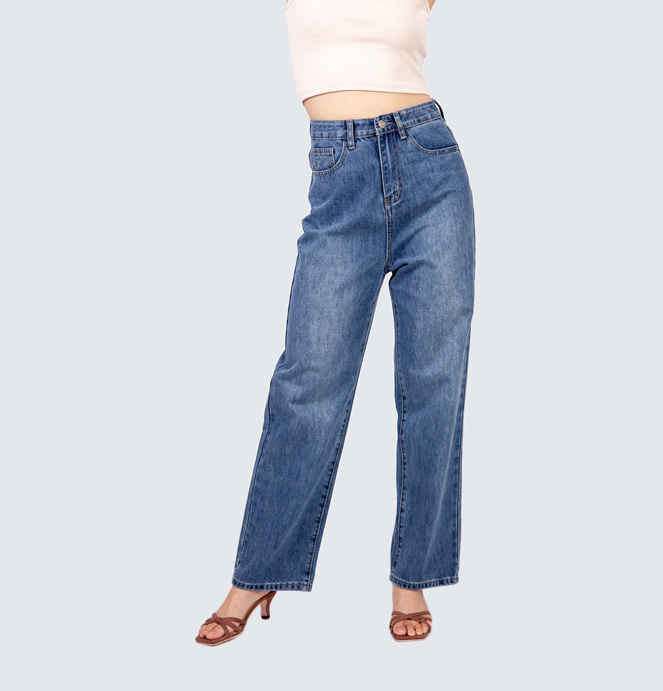 Annina High-Rise Wide-Leg Jeans