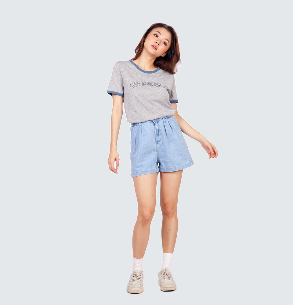 Dee soft denim shorts