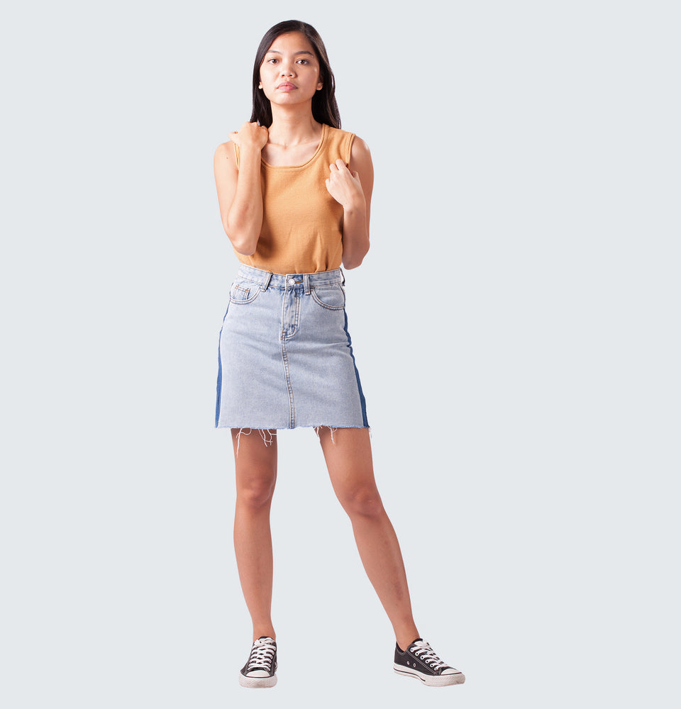 Panelled Skirt - Mantou Clothing